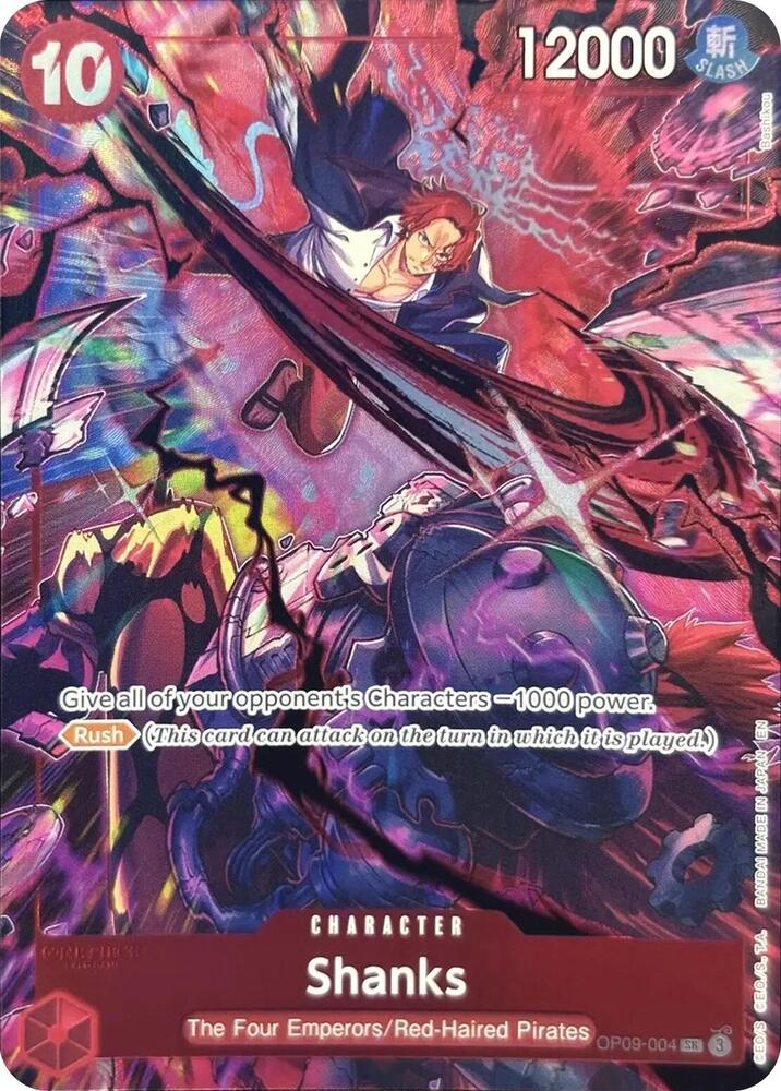 Shanks (004) (English Version 2nd Anniversary Set) (OP09-004)