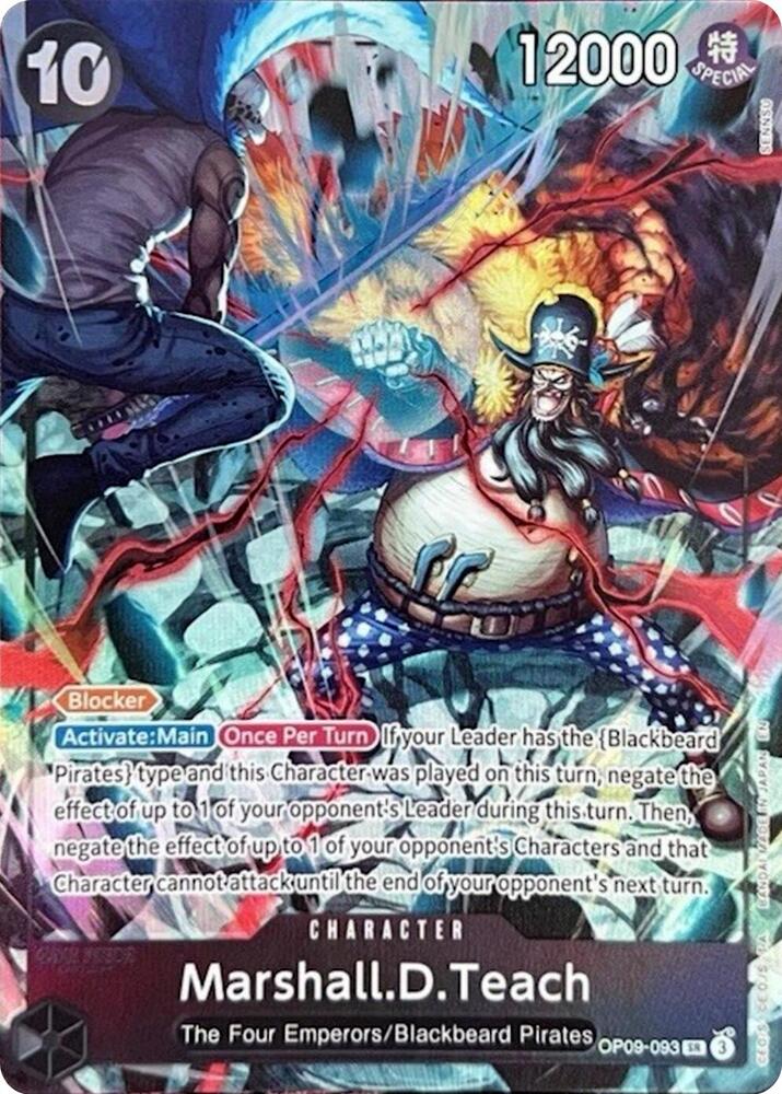 Marshall.D.Teach (093) (English Version 2nd Anniversary Set) (OP09-093)
