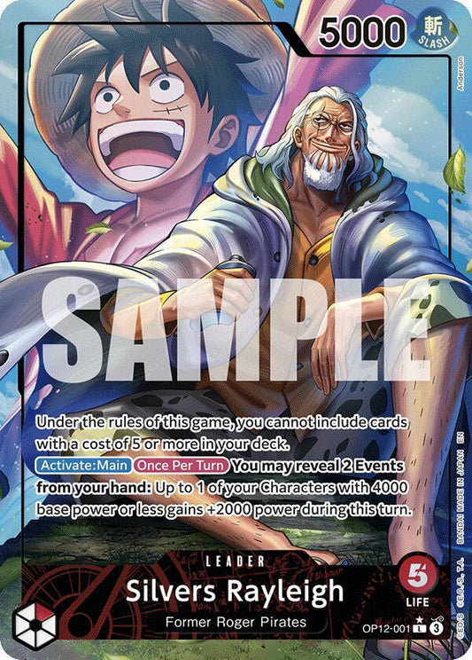 Silvers Rayleigh (Alternate Art) (OP12-001)