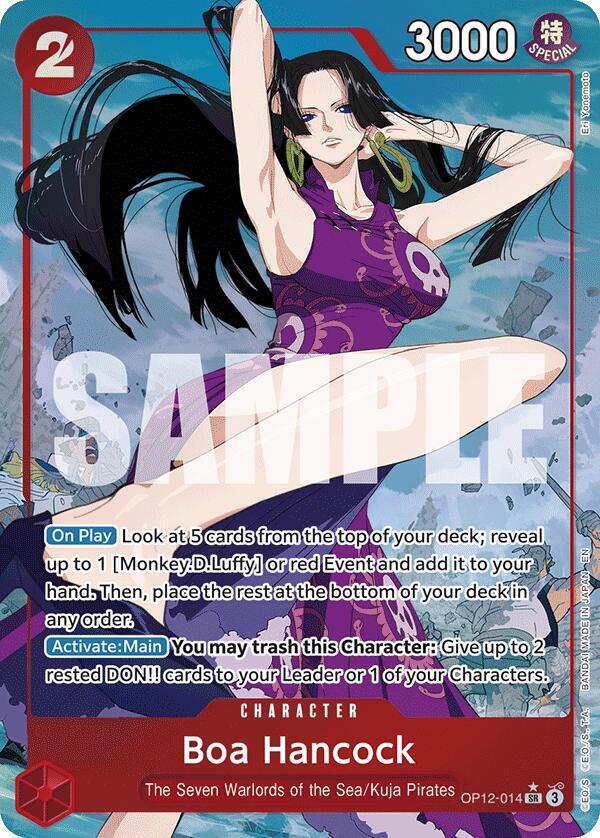Boa Hancock (Alternate Art) (OP12-014)