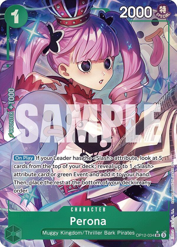 Perona (Alternate Art) (OP12-034)