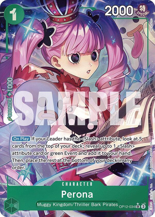 Perona (Alternate Art) (OP12-034)