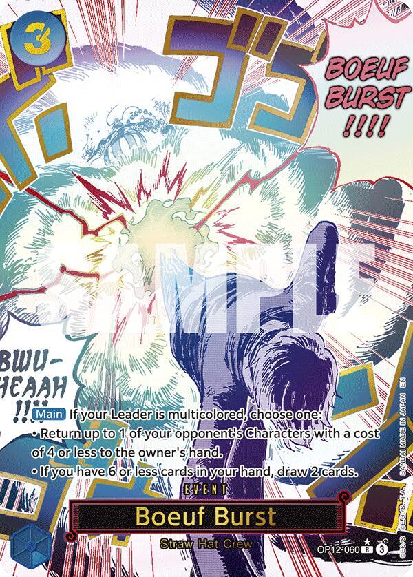 Boeuf Burst (Alternate Art) (OP12-060)