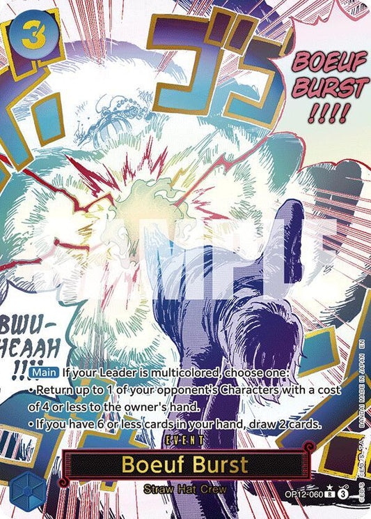 Boeuf Burst (Alternate Art) (OP12-060)