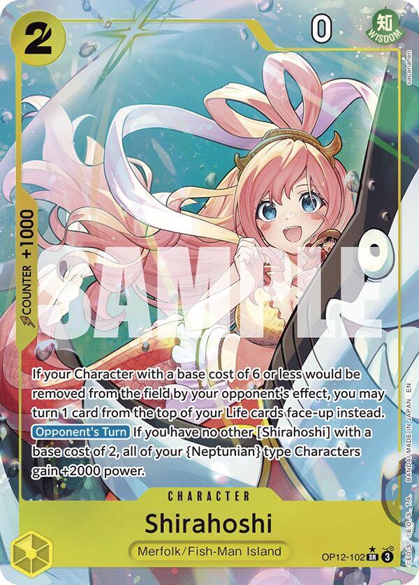 Shirahoshi (Alternate Art) (OP12-102)