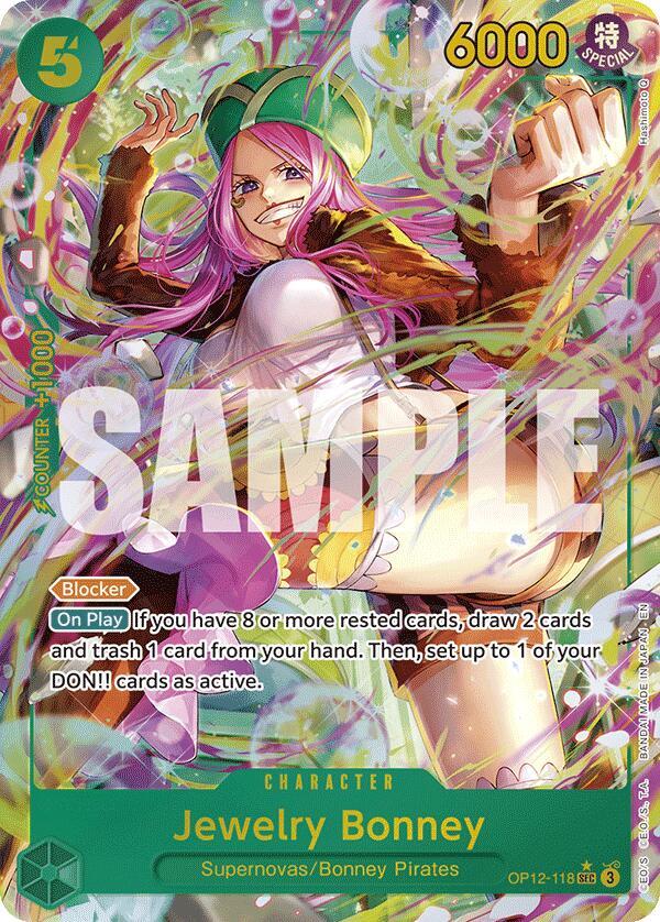 Jewelry Bonney (118) (Alternate Art) (OP12-118)