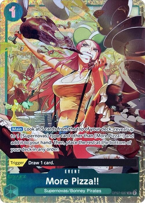 More Pizza!! (Premium Card Collection -Best Selection Vol. 4-) (OP07-037)