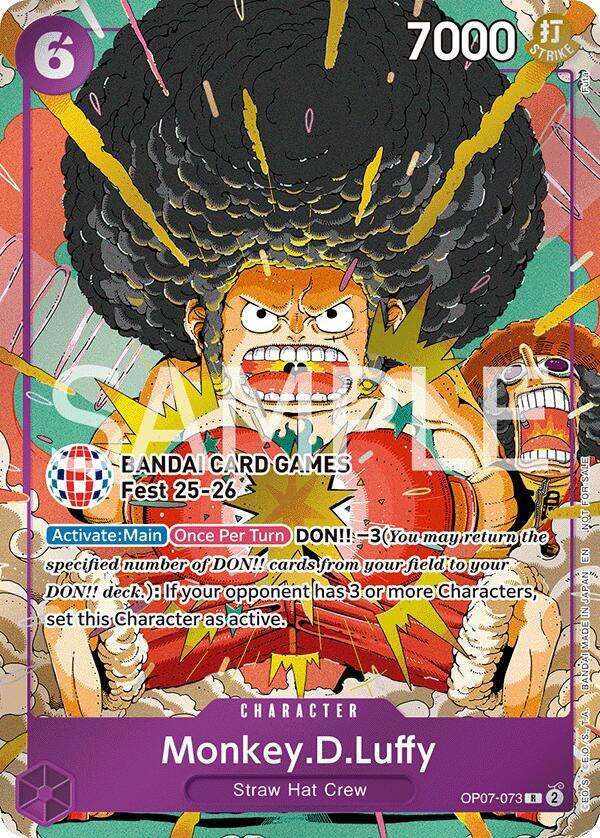 Monkey.D.Luffy (BANDAI Card Games Fest 25-26) (OP07-073)
