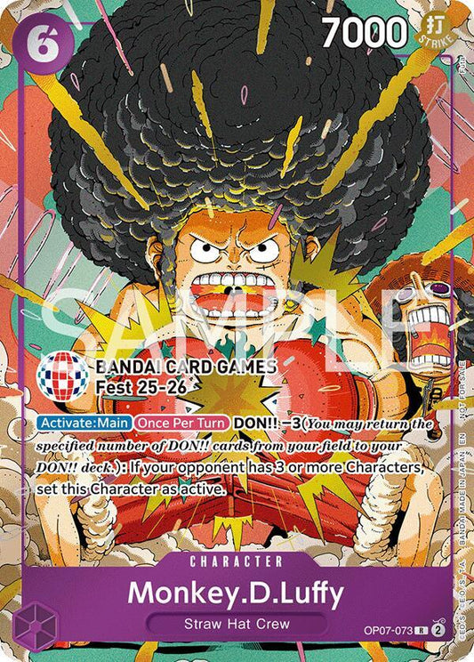 Monkey.D.Luffy (BANDAI Card Games Fest 25-26) (OP07-073)