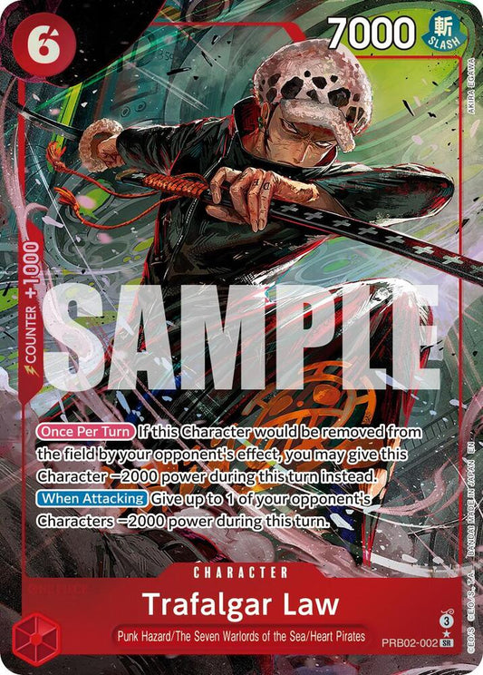 Trafalgar Law - PRB02-002 (Alternate Art) (PRB02-002)