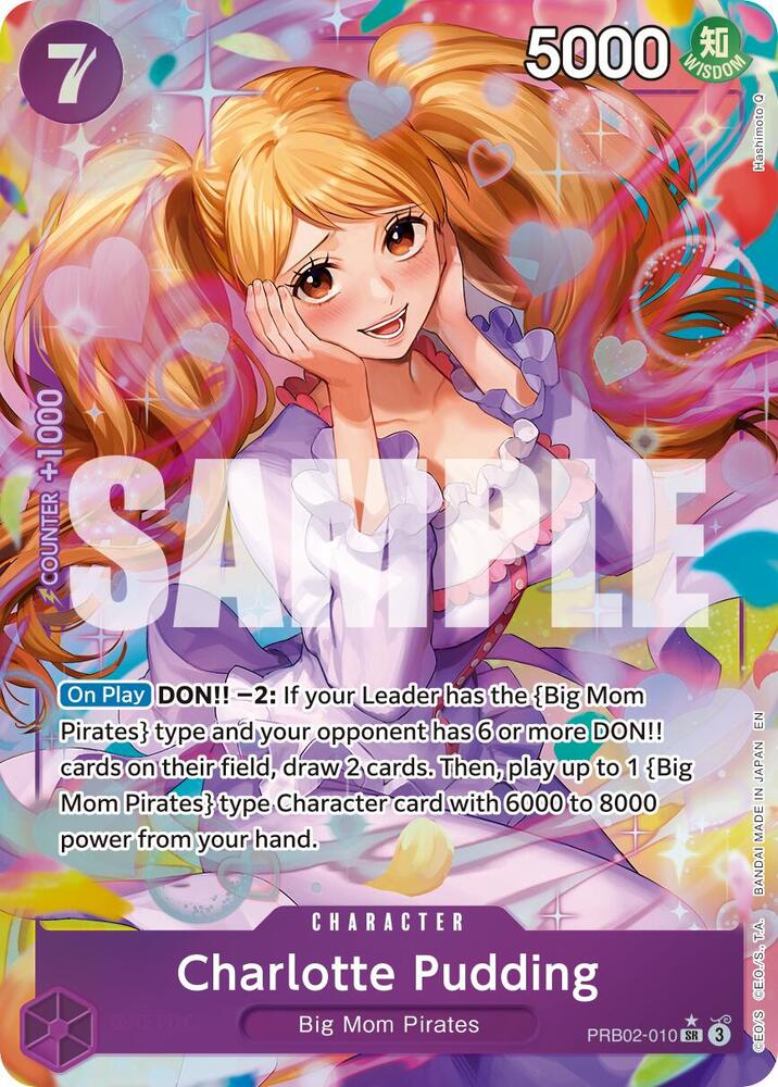 Charlotte Pudding - PRB02-010 (Alternate Art) (PRB02-010)