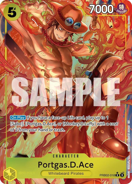 Portgas.D.Ace - PRB02-018 (Alternate Art) (PRB02-018)