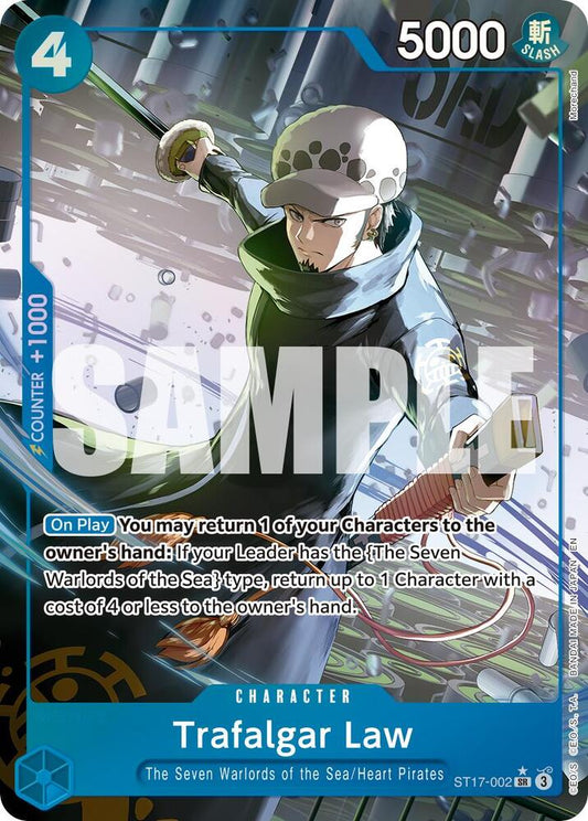 Trafalgar Law - ST17-002 (Alternate Art) (ST17-002)