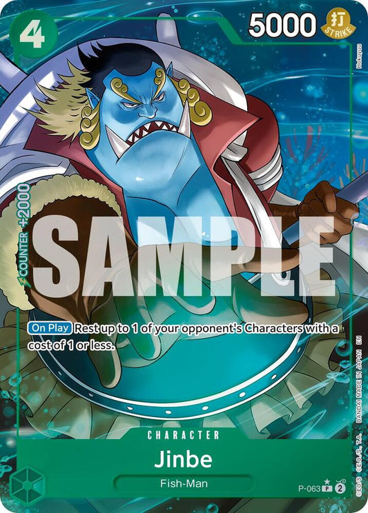Jinbe - P-063 (Alternate Art) (P-063)