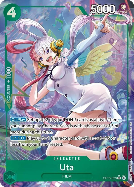 Uta (Alternate Art) (OP13-023)