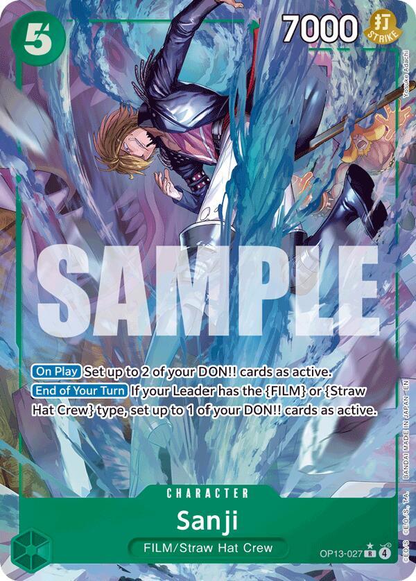 Sanji (Alternate Art) (OP13-027)