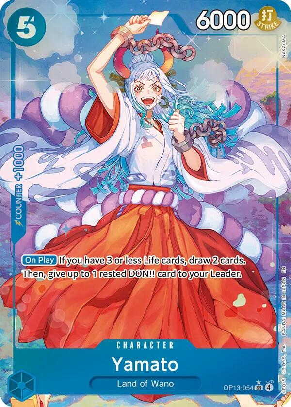 Yamato (Alternate Art) (OP13-054)