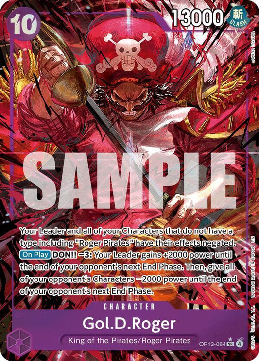Gol.D.Roger (064) (Alternate Art) (OP13-064)