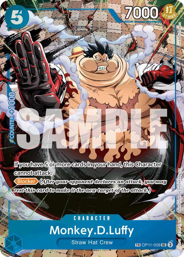 Monkey.D.Luffy - OP11-058 (TR) (OP11-058)