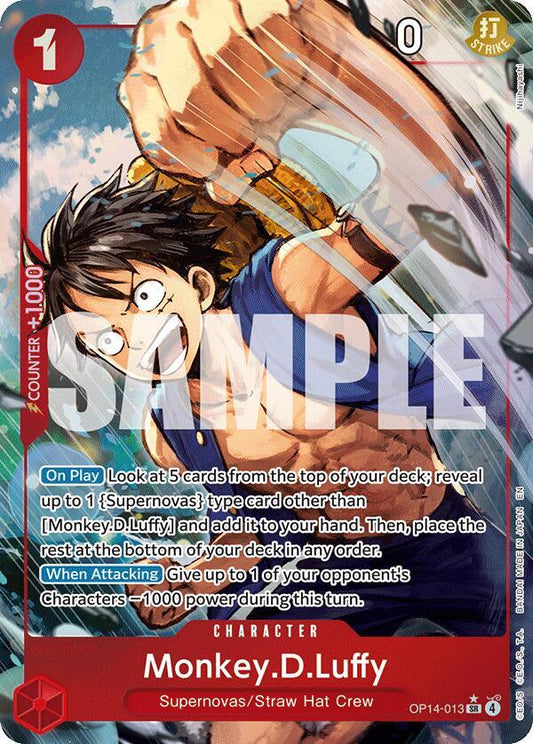 Monkey.D.Luffy - OP14-013 (Alternate Art) (OP14-013)