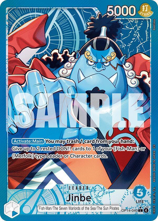 Jinbe - OP14-040 (Alternate Art) (OP14-040)