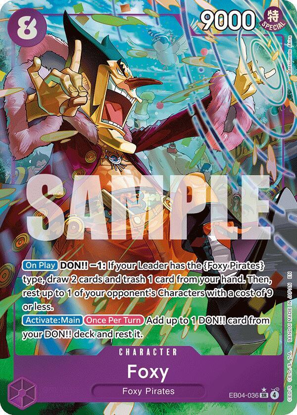 Foxy (Alternate Art) (EB04-036)
