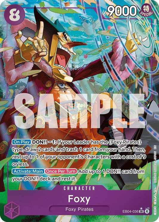 Foxy (Alternate Art) (EB04-036)