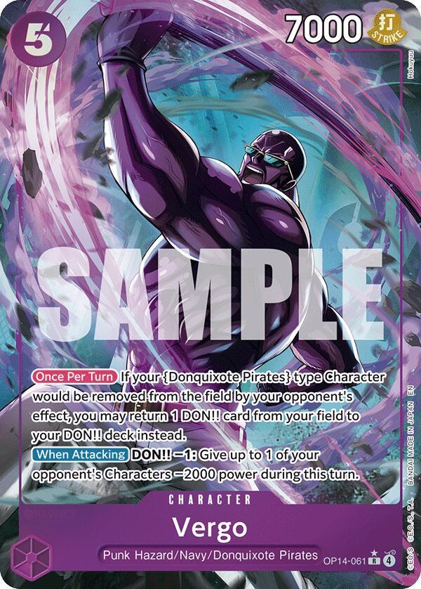 Vergo (Alternate Art) (OP14-061)