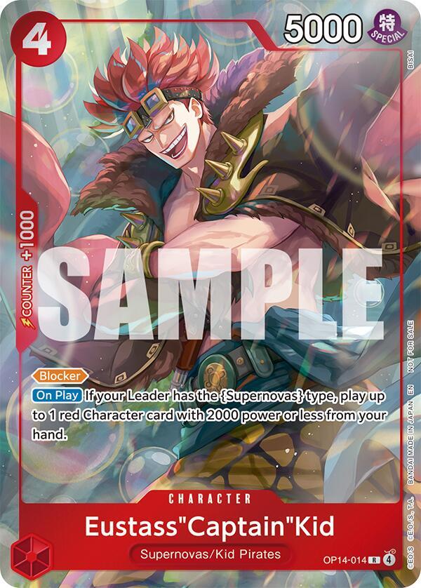 Eustass"Captain"Kid - OP14-014 (Dash Pack) (OP14-014)