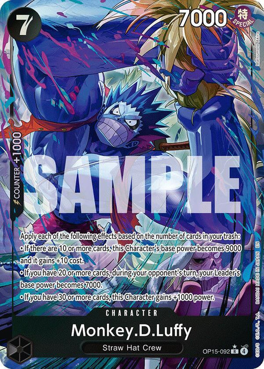 Monkey.D.Luffy (OP15-092) (Alternate Art) (OP15-092)