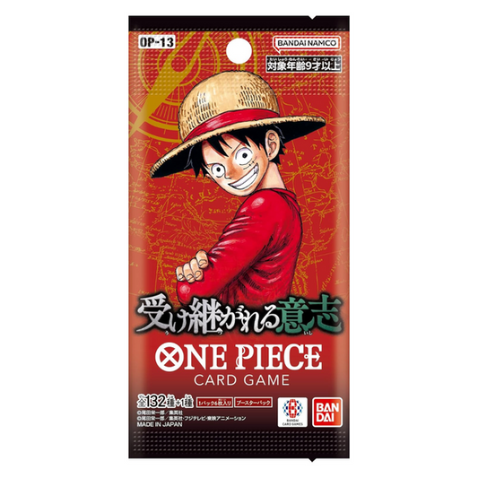 One Piece Trading Card Game - Booster Pack - OP-13 - Carrying On His Will - Japanese