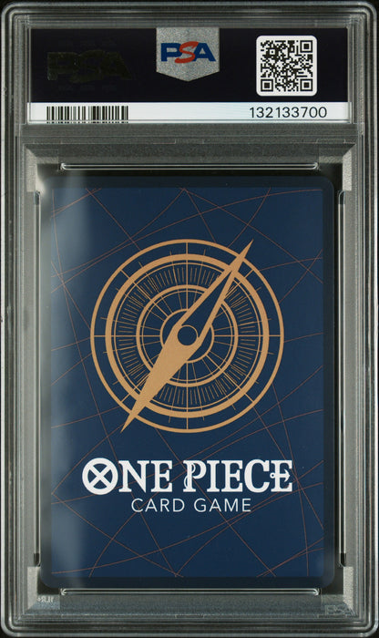 2024 One Piece OP09 Emperors in the New World #119 Monkey D. Luffy – Manga Alternate Art – PSA 10 (English)