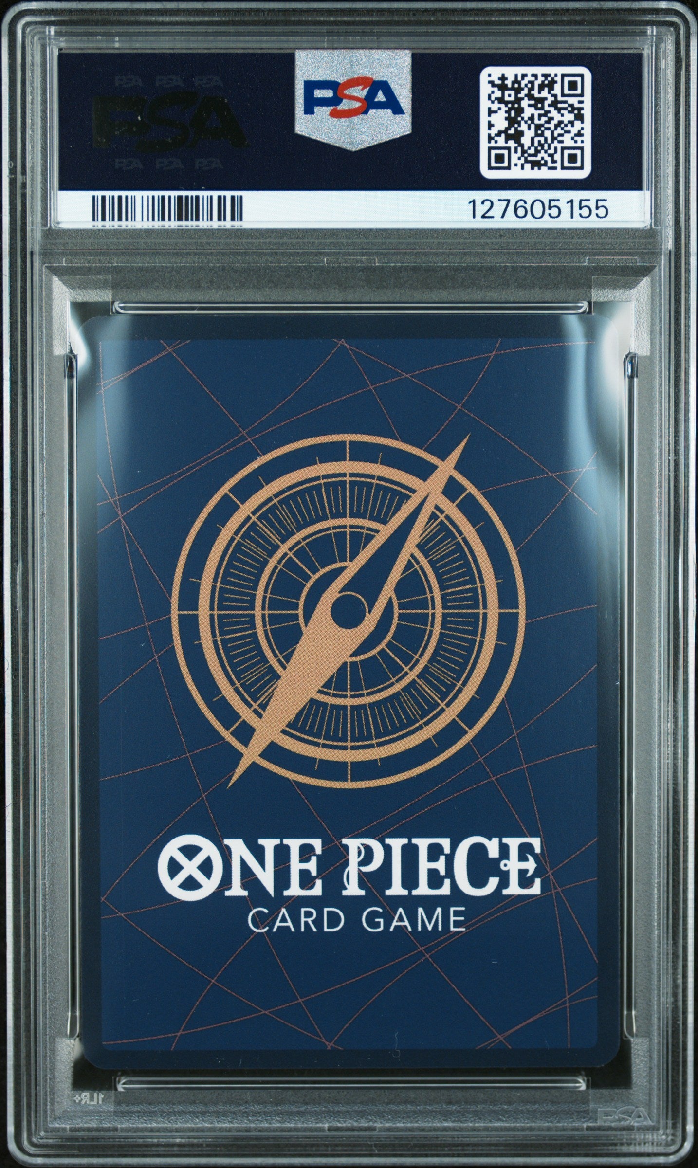 2025 One Piece OP11 – A Fist of Divine Speed #015 Lucky Roux (Treasure Rare) – PSA 10 (English)