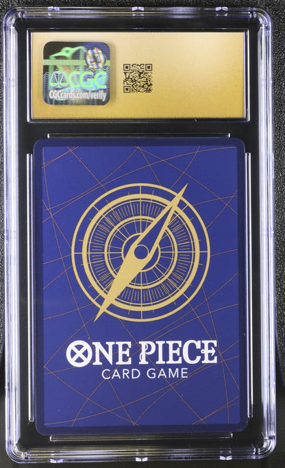 2025 One Piece Premium Booster – Best Vol.2 OP05-091 Rebecca (Super Rare SP Ver.) – CGC Pristine 10 (English)