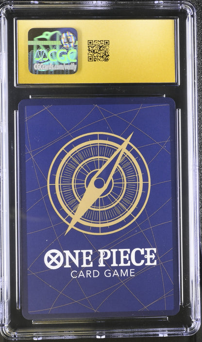 2024 One Piece Promotional Cards P-080 Monkey D. Luffy (One Piece x Mos Burger Promo) – CGC Pristine 10 (Japanese)