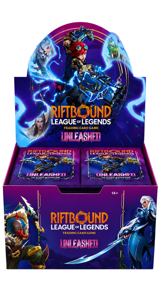 Riftbound: League of Legends TCG - Booster Box - Unleashed - English