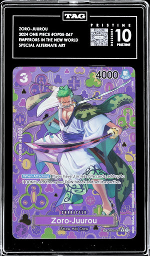 2024 One Piece OP09 Emperors in the New World #067 – Zoro-Juurou