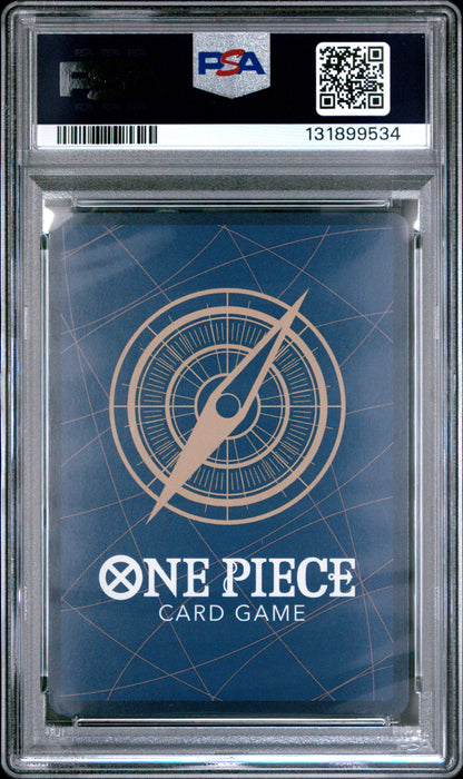 2025 One Piece OP11 A Fist of Divine Speed #005 – Luffy-Tarou (Special Alternate Art) – PSA 10 (English)