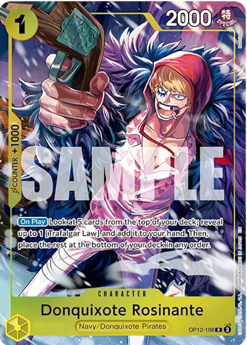 Donquixote Rosinante (108) (Alternate Art) (OP12-108)