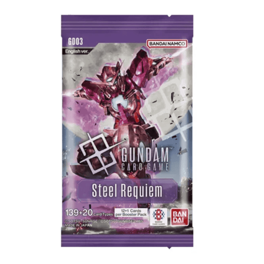 Gundam Card Game - Booster Pack- GD03 - Steel Requiem - English