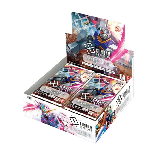 Gundam Card Game - Booster Box - GD01 - Newtype Rising - Japanese