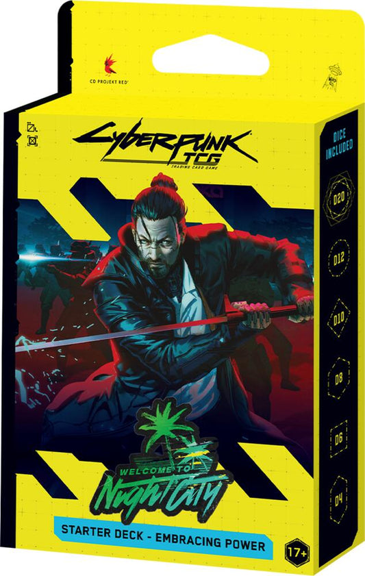 Cyberpunk Card Game - Beta Starter Deck - Embracing Power - English