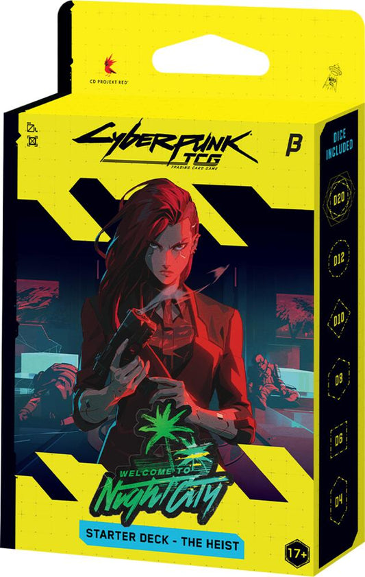 Cyberpunk Card Game - Beta Starter Deck - The Heist - English