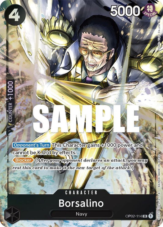 Borsalino (Alternate Art) (OP02-114)
