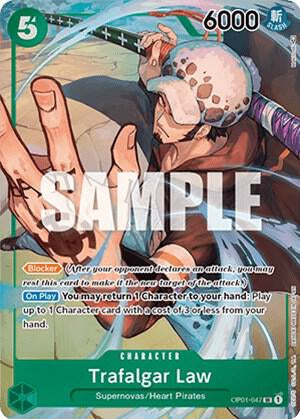 Trafalgar Law (OP01-047) (Alternate Art)
