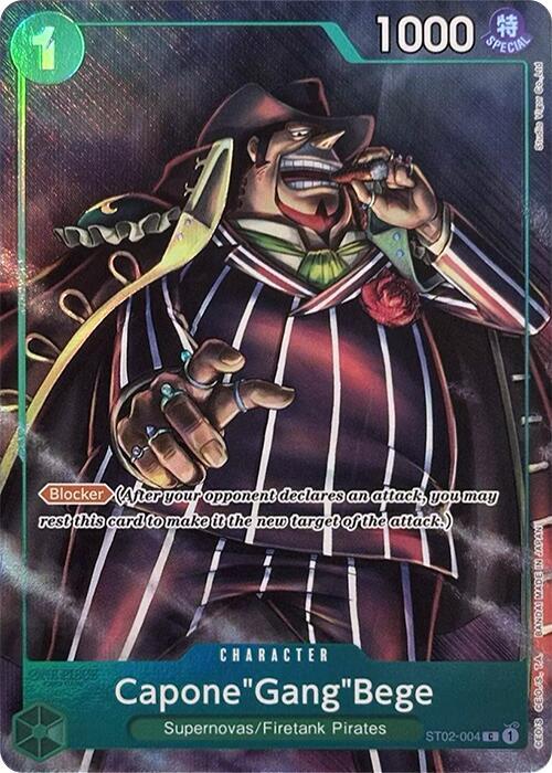 Capone"Gang"Bege (ST02-004) (Alternate Art)