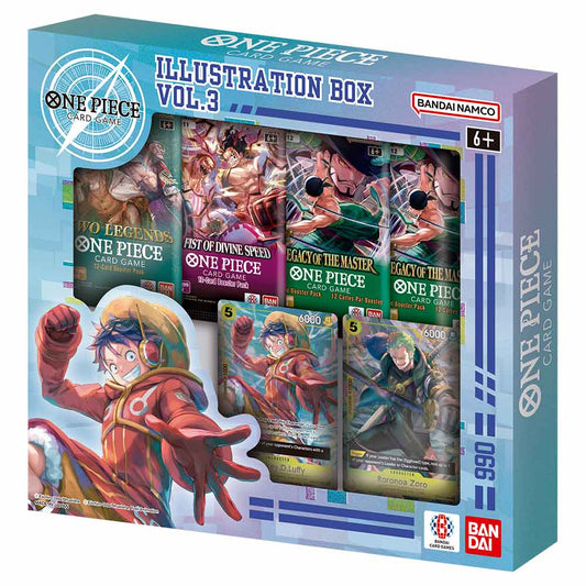 One Piece Trading Card Game - illustration box - Vol.3 - English
