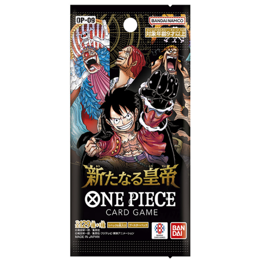 One Piece Trading Card Game - Booster Pack - OP-09 - The New Emperor - Japanese