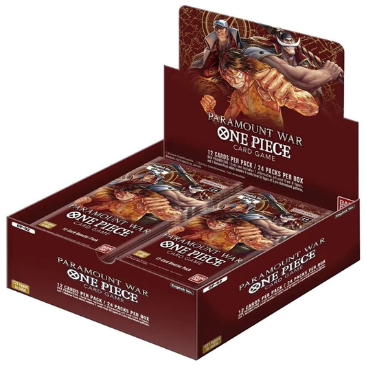 One Piece Trading Card Game - Booster Box - OP-02 - Paramount War - English
