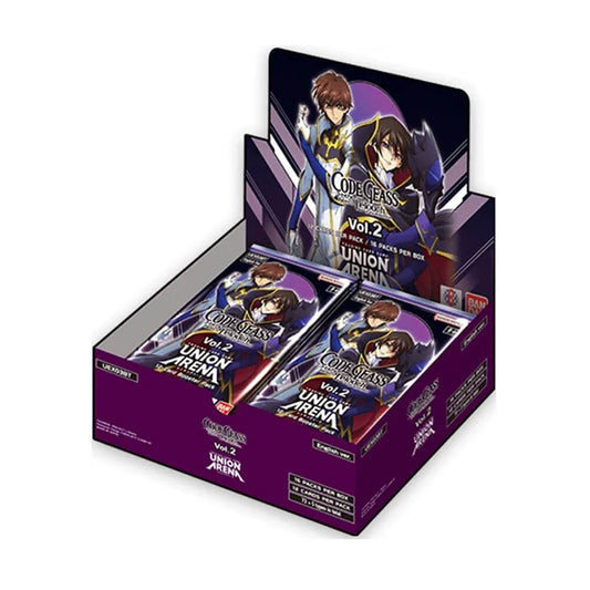 Union Arena Trading Card Game - Booster Box - UEX03BT - Code Geass Lelouch Of The Rebellion V2 - English